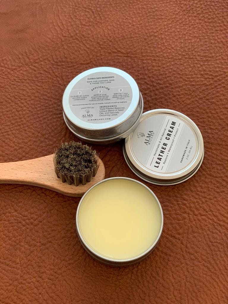 Leather cream , leather protection, bee's wax – Aigin Milano