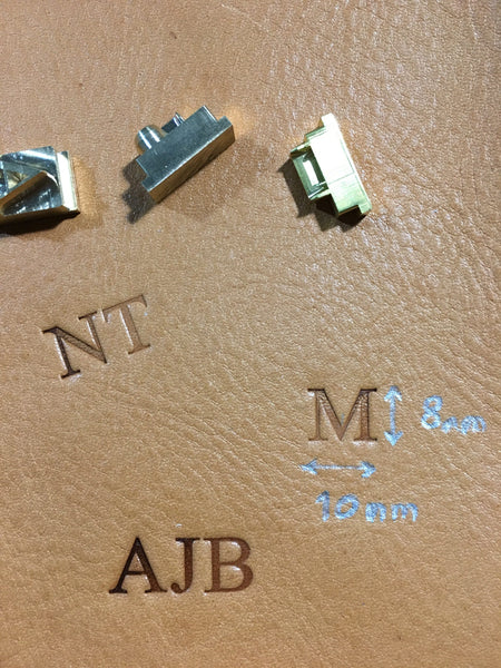 Custom Engraving on leather bag